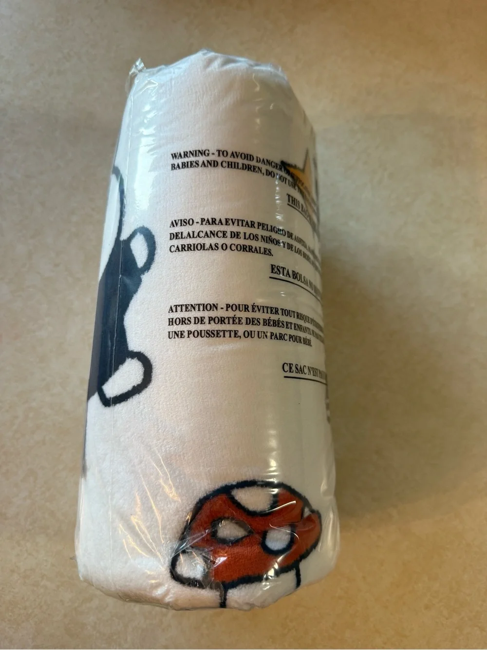 miffy Halloween Fall themed Throw Blanket